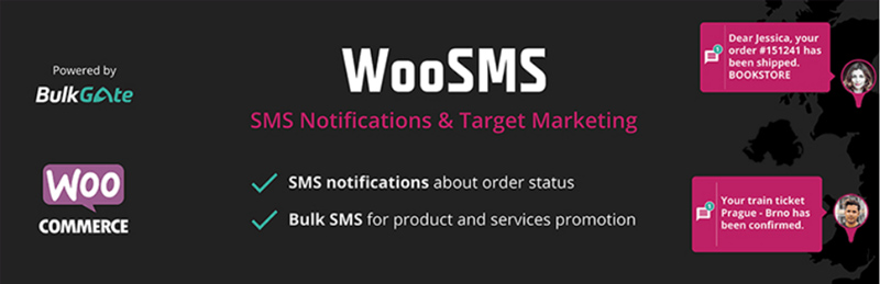 افزونه WooSMS – SMS Module for WooCommerce